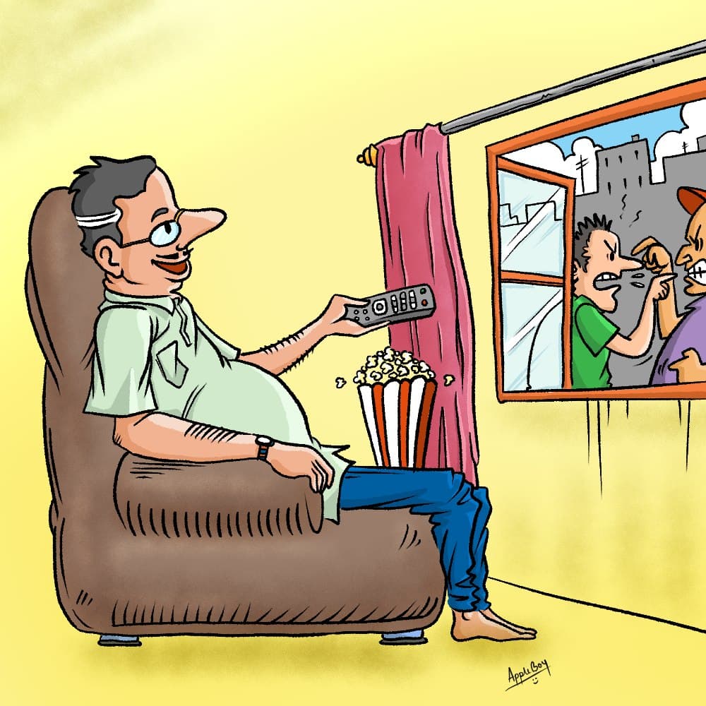 Original cartoon by AnimHaus