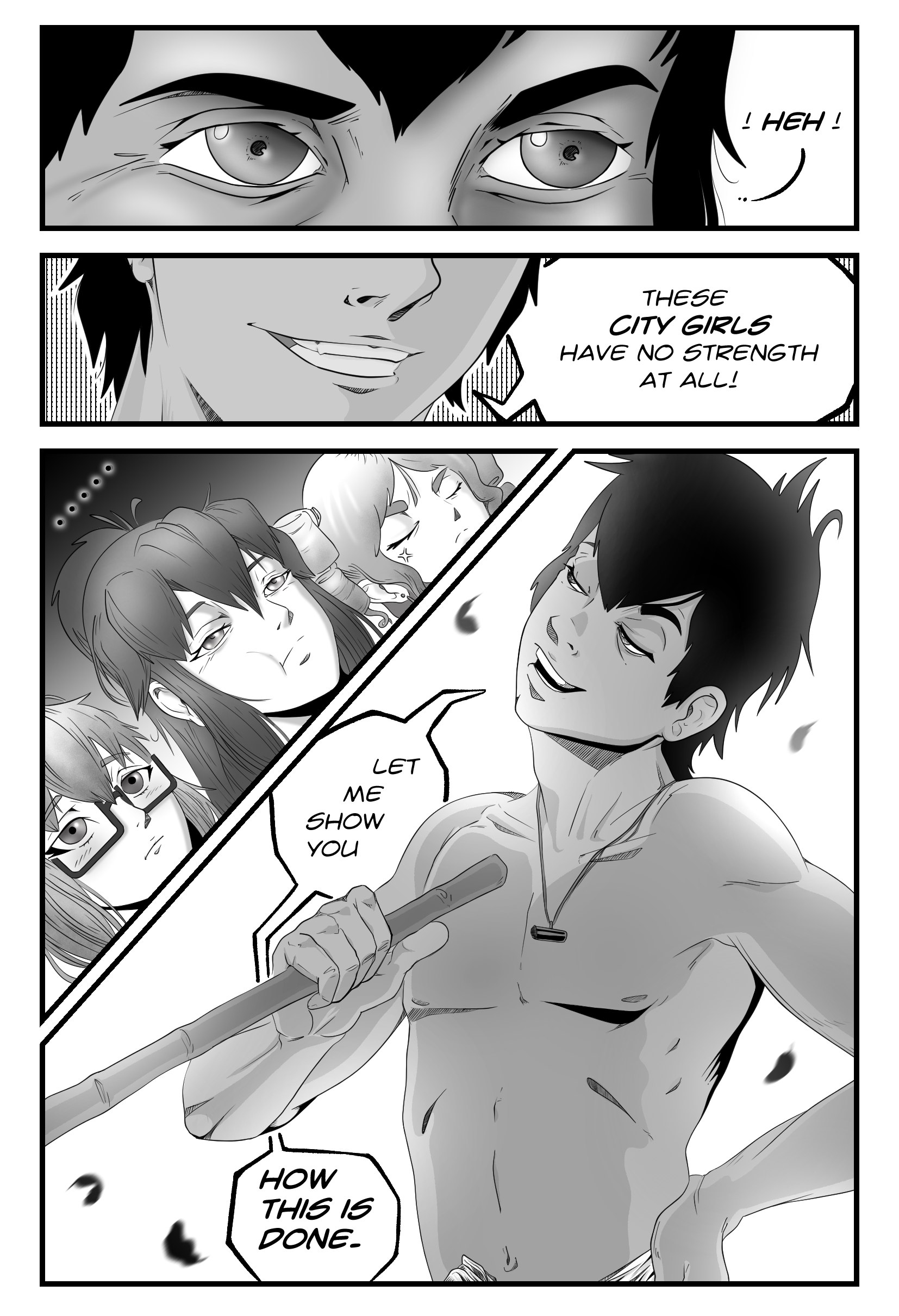 AnimHaus manga panel — character close-up